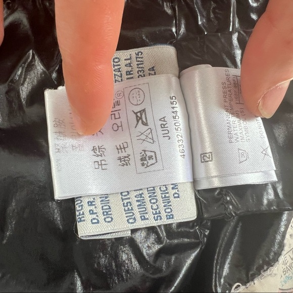 Moncler Black Knee Length Puffer Coat Goose Down Puffer Jacket Long Full Length - Picture 12 of 17